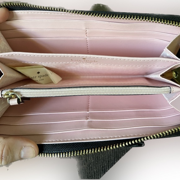 Kate Spade Tullie Mayfield Pink Turlock Wallet - Picture 4 of 5